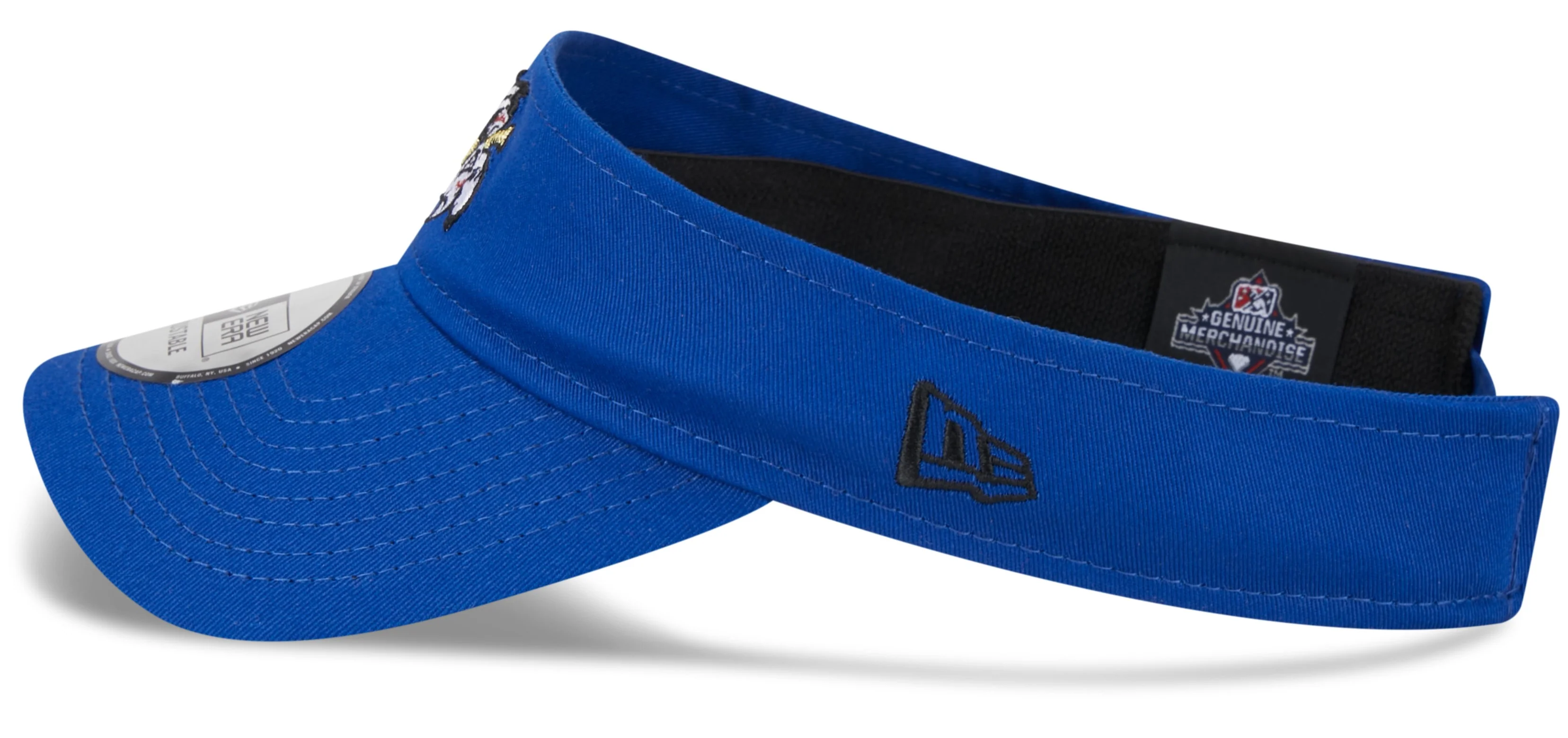 Omaha Storm Chasers New Era Clutch Hit Royal Vortex Visor - Image 4