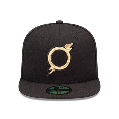 Omaha Storm Chasers New Era 59Fifty Alt 2 Black O-Bolt Cap - Image 3