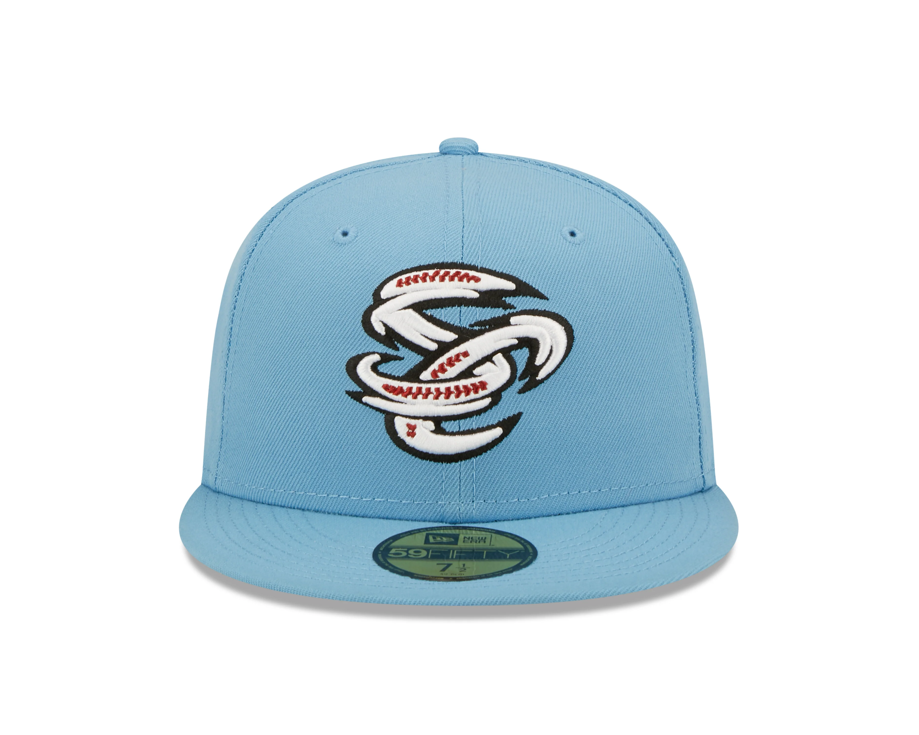 Omaha Storm Chasers New Era 59Fifty Alt 1 Powder Blue SC Cap - Image 3