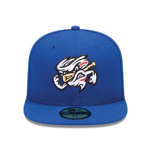 Omaha Storm Chasers New Era 59Fifty Home Royal Vortex Cap - Image 3
