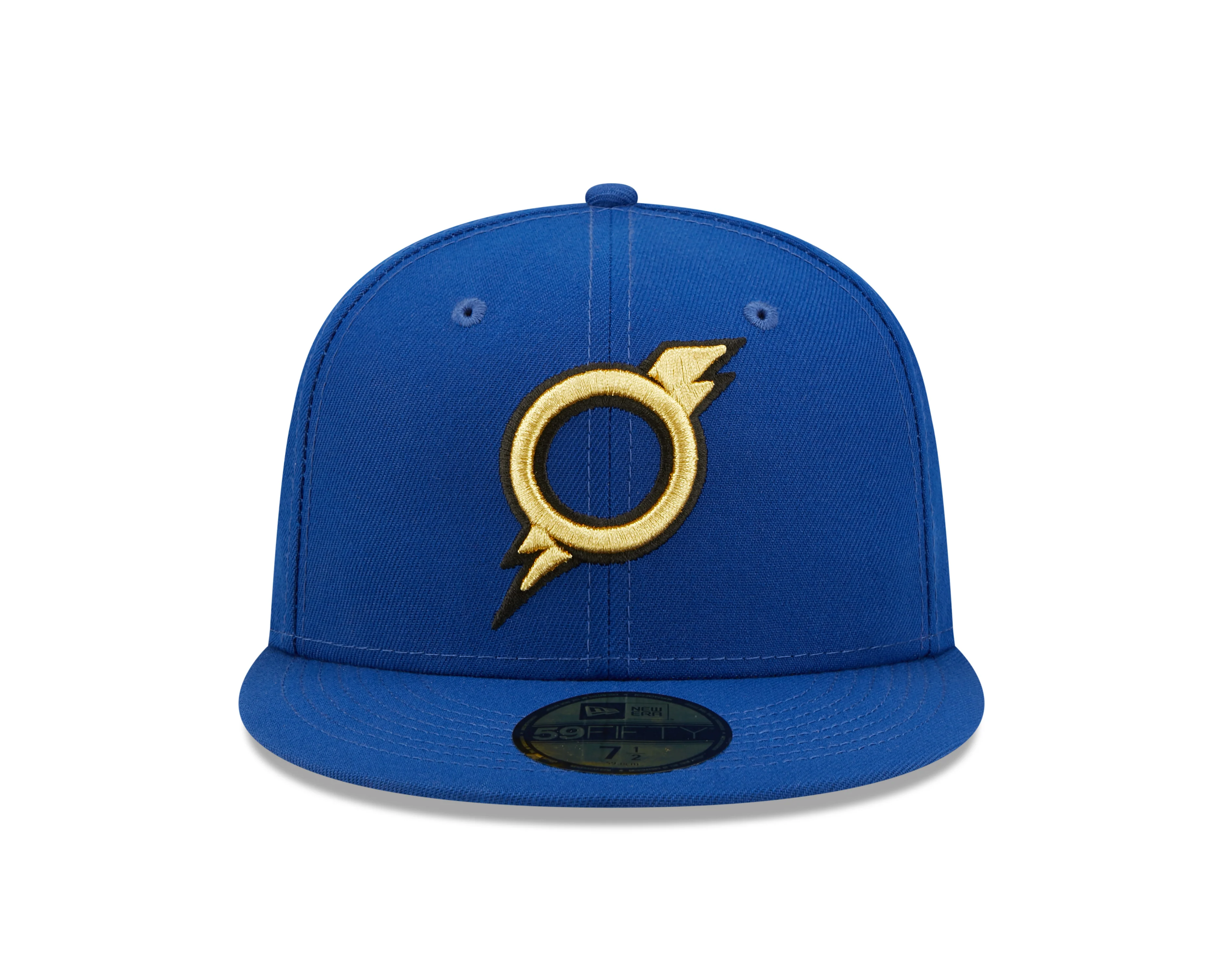 Omaha Storm Chasers New Era 59Fifty Road Royal O-Bolt Cap - Image 3